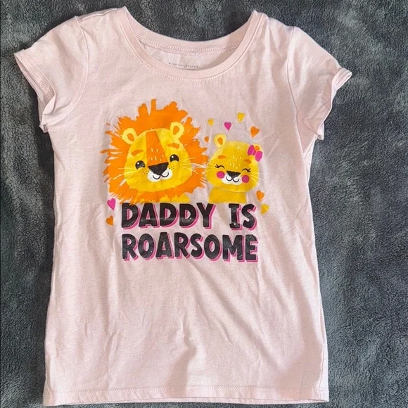 The Children's Place Pink ‘Daddy’ Graphic Tees | 4T & 5T | 4 Items - Picture 5 of 12